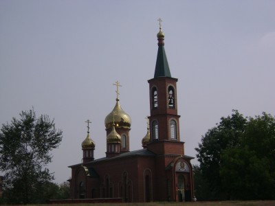 Храм святого Ильи в Лётном городке нашего города..jpg